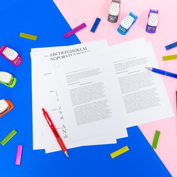 Mini Cushion Grip Standard (26/6) Stapler w/ 500 Ct. Staples - Random Color