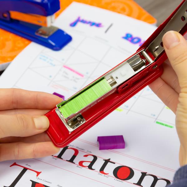 3000 Ct. Standard (26/6) Metallic Color Staples